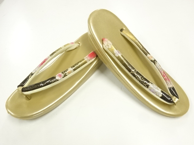 JAPANESE KIMONO / JAPANESE-STYLE ZORI (SIZE LL)